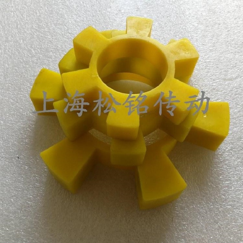 T-154爪型联轴器缓冲垫154X81X27-6瓣，水泵联轴器弹性体配件-上海松铭传动