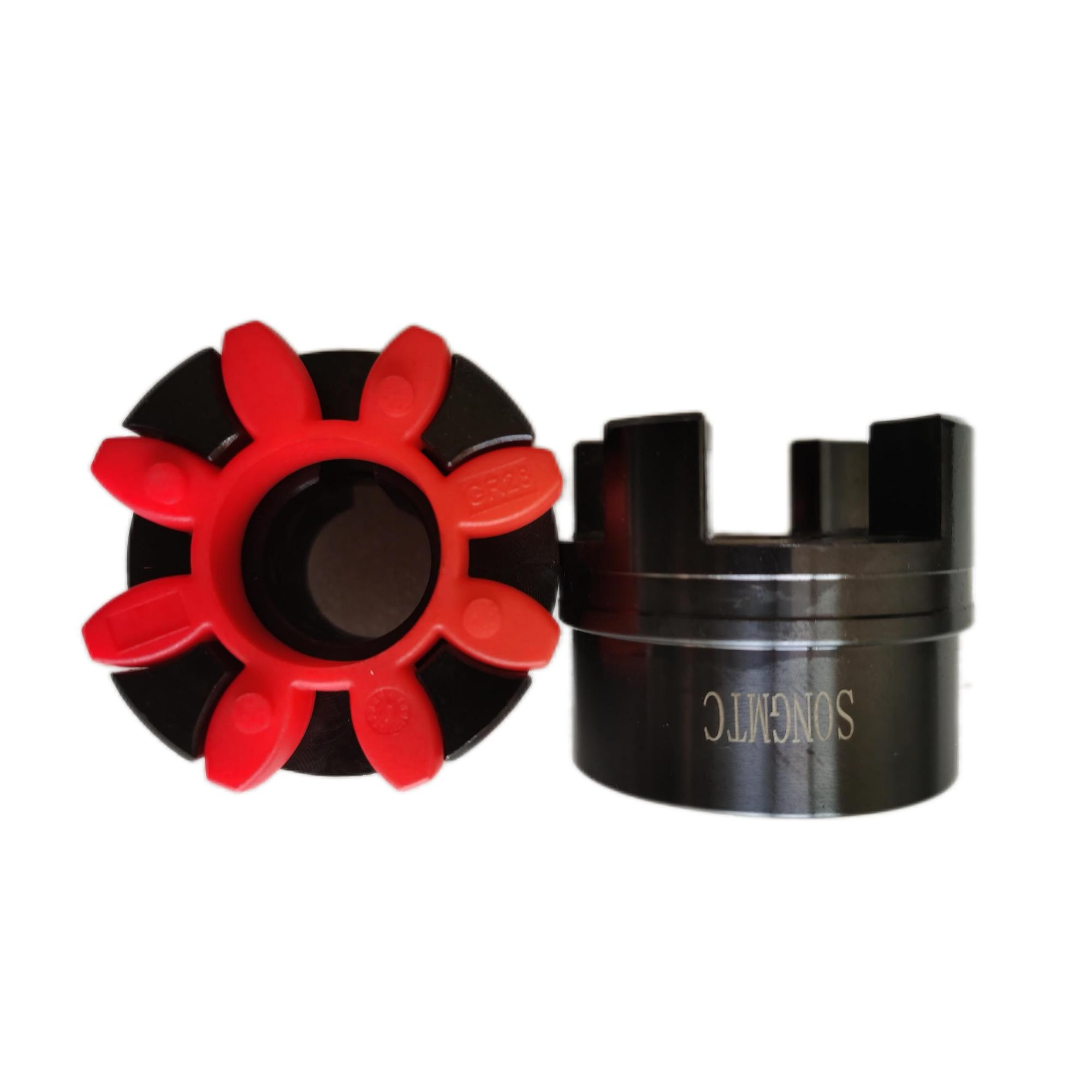 GR75星型梅花形弹性联轴器轴孔直径范围（d30-90）