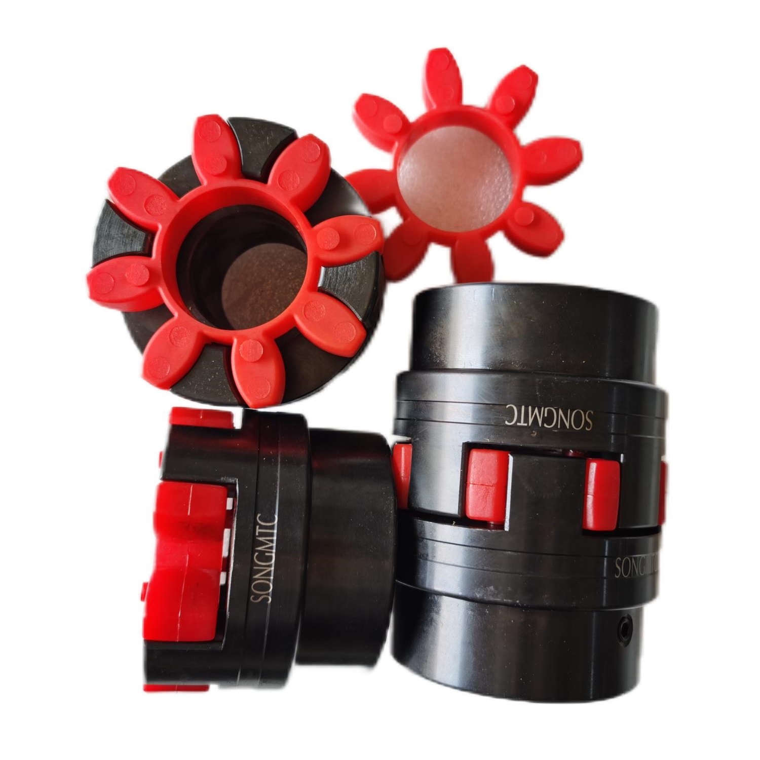 梅花星形弹性联轴器XL10GR90内径范围40-100总长L245