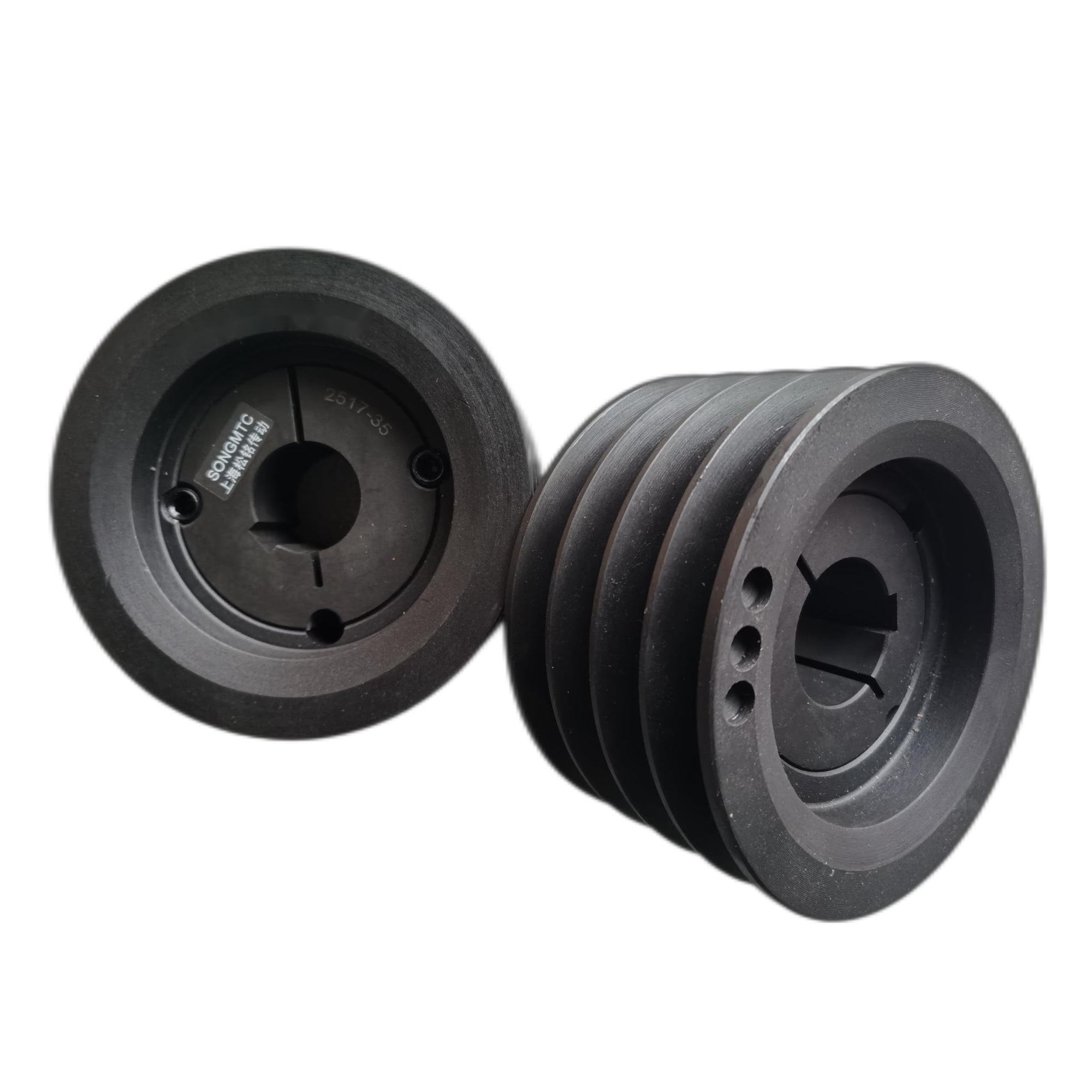 XPZ锥套皮带轮SPZ140-08-2517 八槽灰铸铁窄V带轮