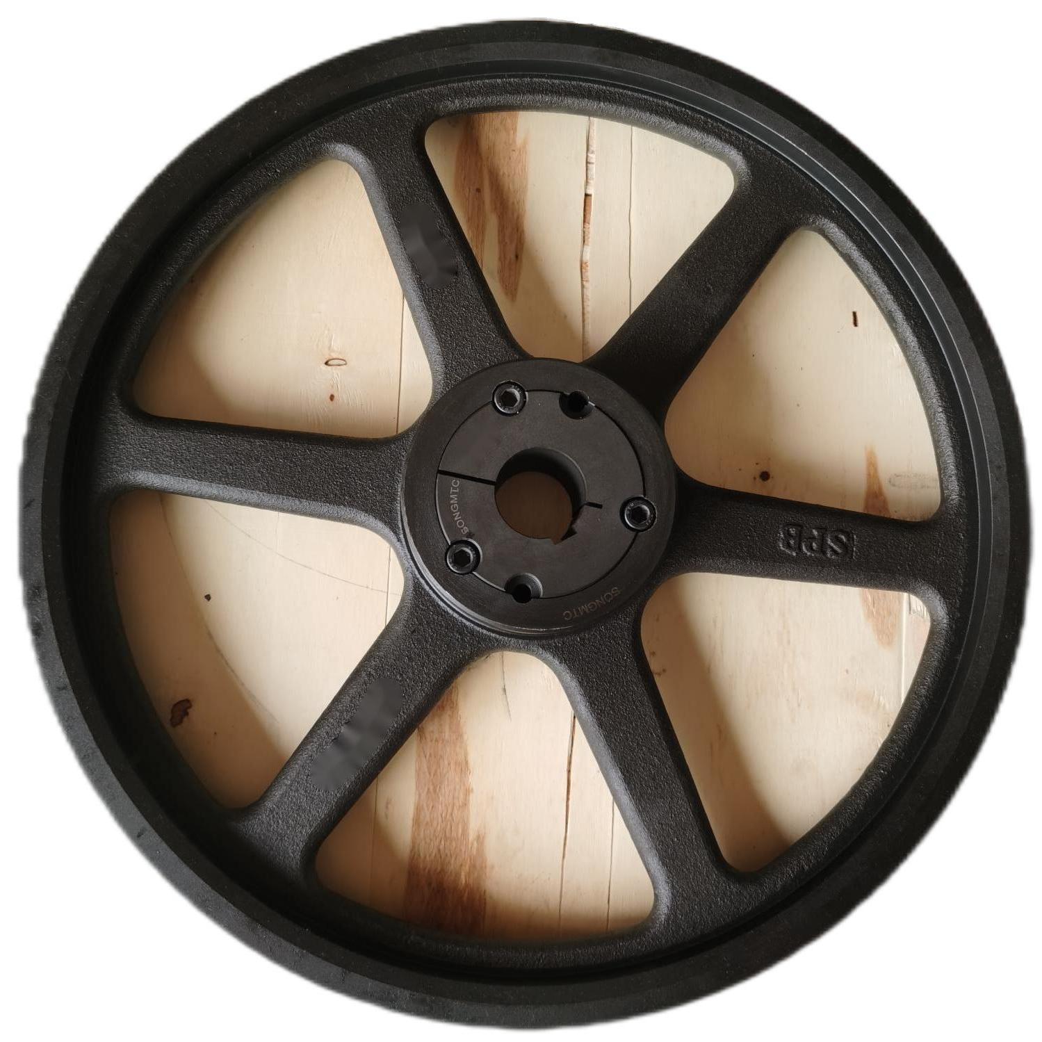 锥套皮带轮SPB1250-04-4040,TB4040-65锥套,外径1.25米,四槽