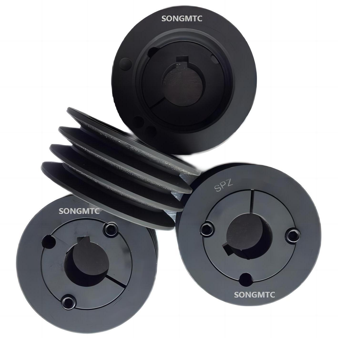 SPZ106-3-1610锥套皮带轮，三槽欧标皮带盘