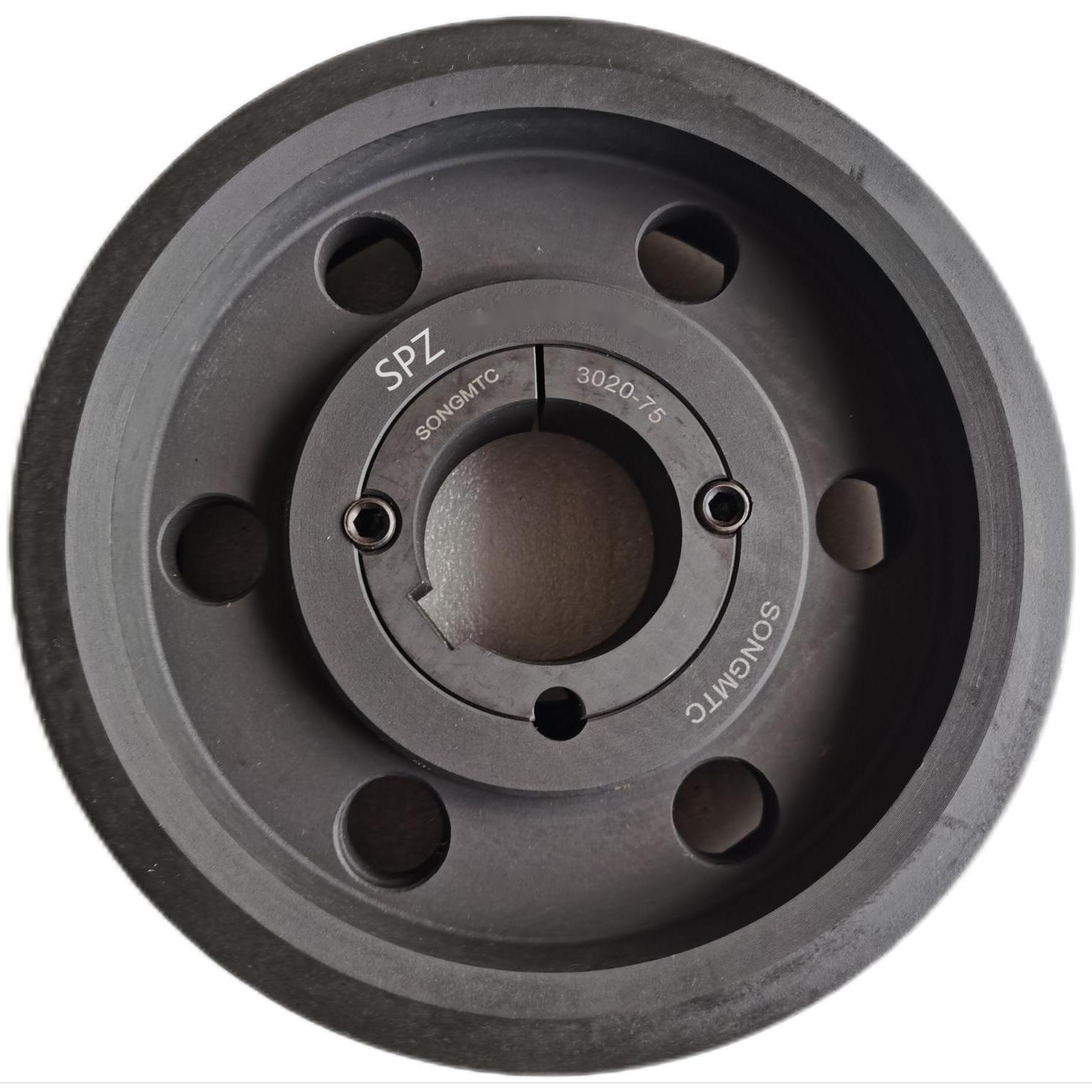 锥套皮带轮SPZ280-3-2517，欧标皮带轮，公英制孔径定做