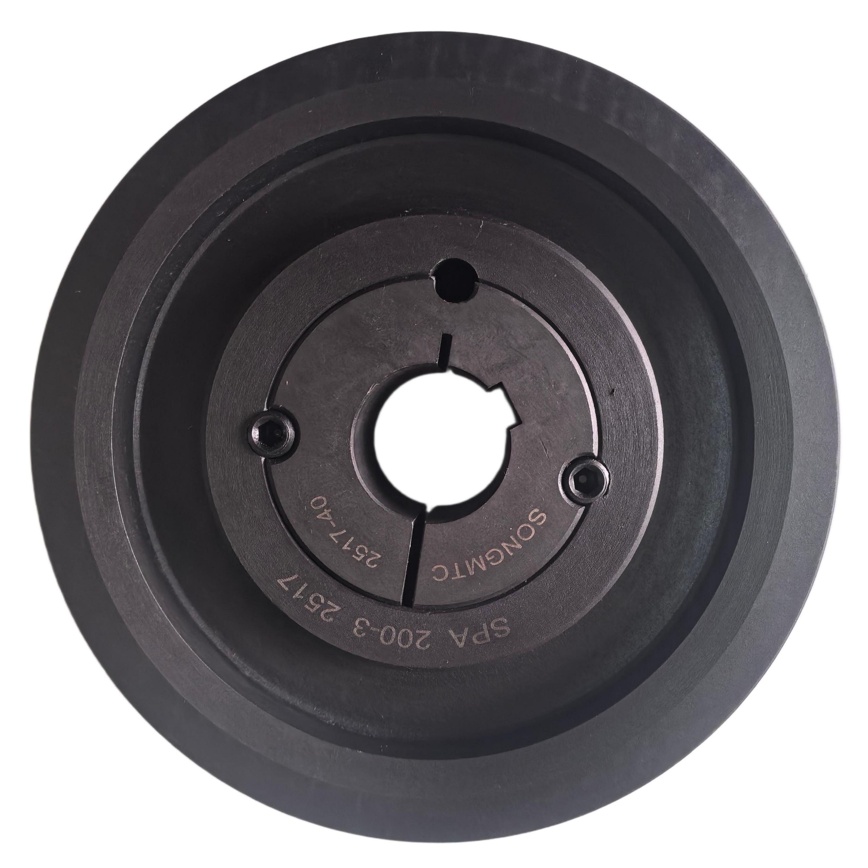 SPA200-03-2517-40锥套式欧标皮带轮SONGMTC PULLEY
