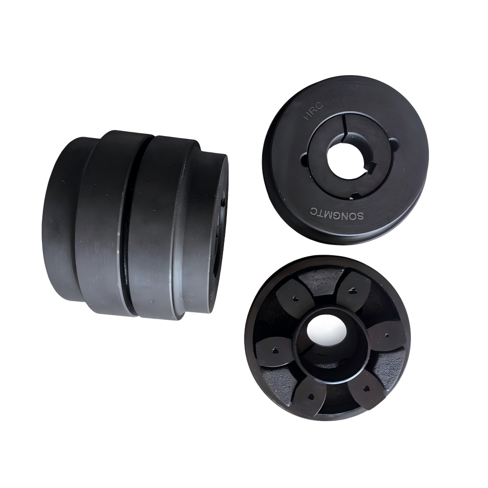HRC130 Flexible Rubber Spider Coupling With Taper Bush1610